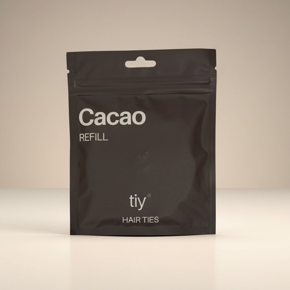 TIY Accessories - TIY Hair Ties Cacao Refill Brown Elastic Cords